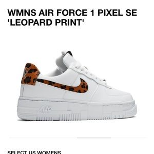 WMNS AIR FORCE 1 PIXEL SE 'LEOPARD PRINT'